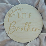 Engraved Baby Announcement Disc - Assorted