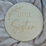 Engraved Baby Announcement Disc - Assorted