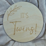 Engraved Baby Announcement Disc - Assorted